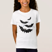 Mädchen Halloween schlägt T - Shirt (Vorderseite)