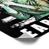 Mädchen halten meinen Ohrkampfmodus Freiheitsstatu Poster (Ecke)