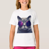 Mädchen Hanes TAGLESS® T-Shirt (Vorderseite)