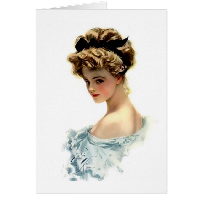 Mädchen Harrison Fisher im Blau (Vorne)