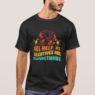 Mädchen helfen meinen Führungskräfte, Vintag zu fu T-Shirt