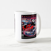 Mädchen hinter dem Rad: Mehr Geschichten Kaffeetasse (VorderseiteRechts)