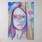 Mädchen hinter der Tür Poster (Vorne)