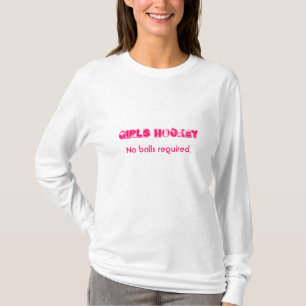 Mädchen-Hockey T-Shirt