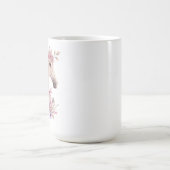 Mädchen Hübsche Ponys Pastell Blumen Pferd Kaffeetasse (Mittel)