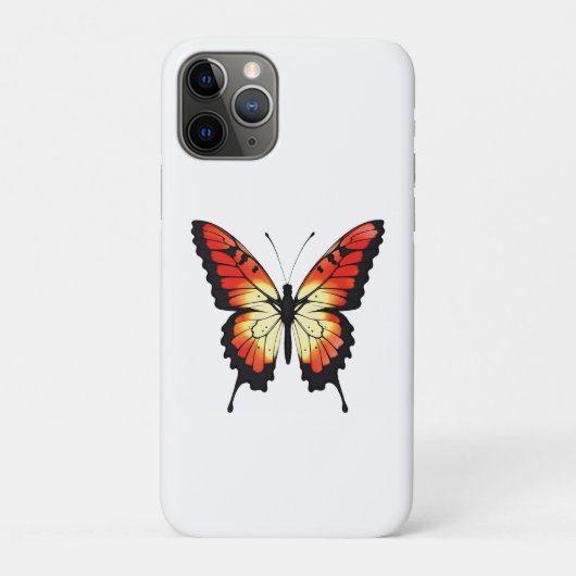Mädchen Hut Schmetterling Kinder Sommer, Mädchen S Case-Mate iPhone Hülle (Rückseite)