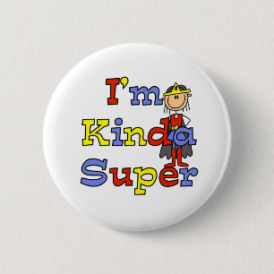 Mädchen, ich bin ziemlich super button