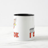Mädchen, ich koche Tasse (Zentrum)