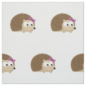 Mädchen-Igel Stoff (Muster)