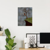 Mädchen im Baumposter Poster (Heimbüro)