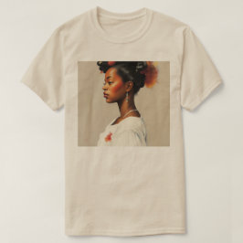 Mädchen im Bild T-Shirt