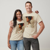 Mädchen im Bild T-Shirt (Unisex)