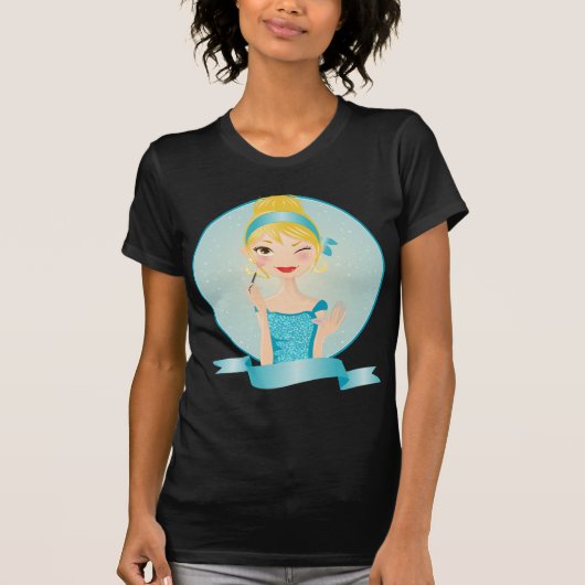 Mädchen im Blau T-Shirt (Vorderseite)