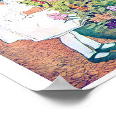 Mädchen im Blumengarten, Jessie Willcox Smith Poster (Ecke)