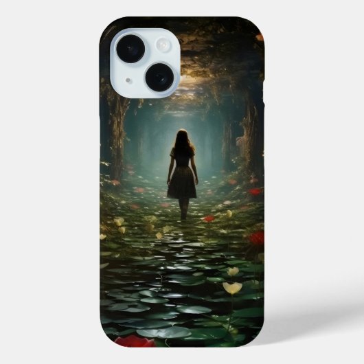 Mädchen im Fantasy-Tunnel Case-Mate iPhone Hülle (Rückseite)