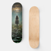 Mädchen im Fantasy-Tunnel Skateboard (Vorderseite)