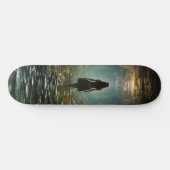 Mädchen im Fantasy-Tunnel Skateboard (Horizontal)
