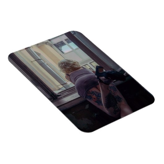 Mädchen im Fenster Magnet (Rechte Seite)