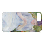 Mädchen im Garten, Mary Cassatt Case-Mate iPhone Hülle (Rückseite (Horizontal))