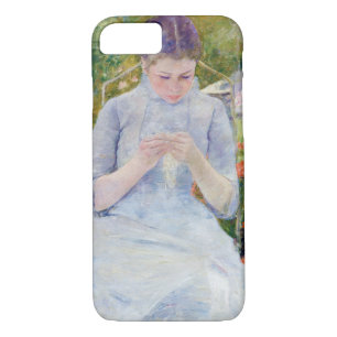 Mädchen im Garten, Mary Cassatt Case-Mate iPhone Hülle