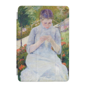 Mädchen im Garten, Mary Cassatt iPad Mini Hülle