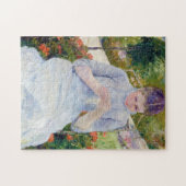 Mädchen im Garten, Mary Cassatt Puzzle (Horizontal)