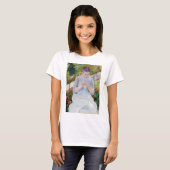 Mädchen im Garten, Mary Cassatt T-Shirt (Vorne ganz)