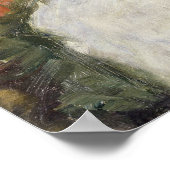 Mädchen im Garten von Mary Cassatt Poster (Ecke)