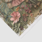 Mädchen im Gartendekoutenpapier Seidenpapier (Ausschnitt)