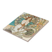 Mädchen im Gebet Fliese (Seite)