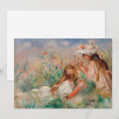 Mädchen im Gras | Pierre-Auguste Renoir (Vorne/Hinten)