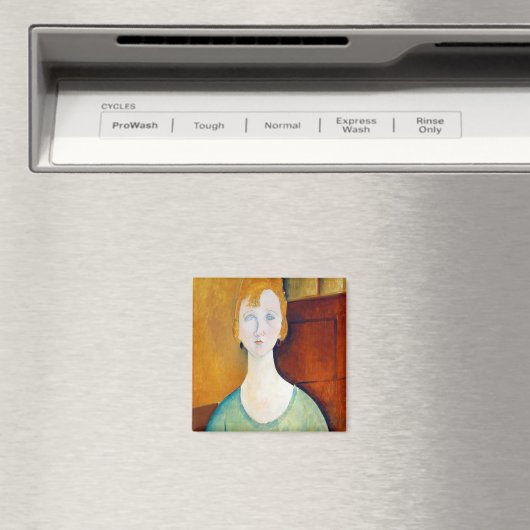 Mädchen im Grünen, Modigliani Magnet (In Situ (Geschirrspüler))