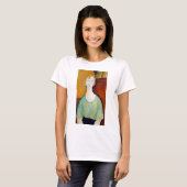 Mädchen im Grünen, Modigliani T-Shirt (Vorne ganz)