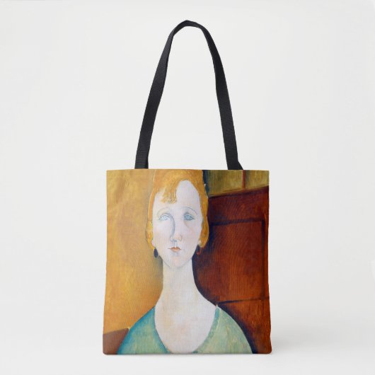 Mädchen im Grünen, Modigliani Tasche (Vorderseite)