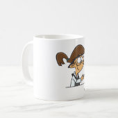 Mädchen im Labor Kaffeetasse (Vorderseite Links)