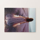 Mädchen im Lavendel Puzzle (Horizontal)