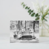 Mädchen im Merry-Go-Round, 1910 Postkarte (Stehend Vorderseite)