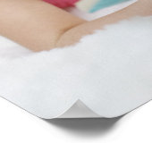 Mädchen im Schlafbuch Poster (Ecke)