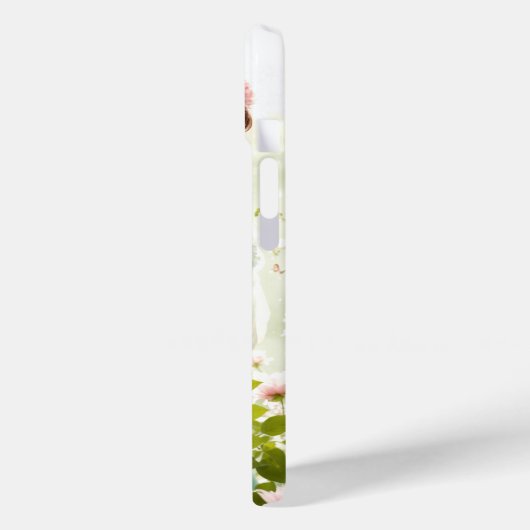 Mädchen im Sommergarten Case-Mate iPhone Hülle (Rückseite / Links)