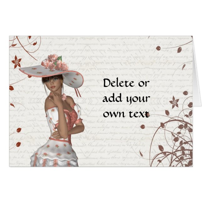 Mädchen im Sommerhut (Vorderseite (Horizontal))