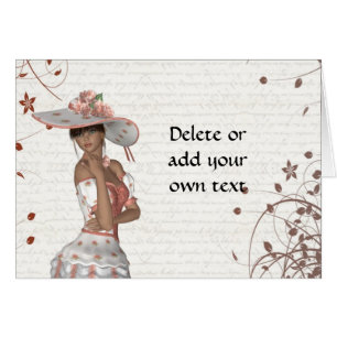 Mädchen im Sommerhut