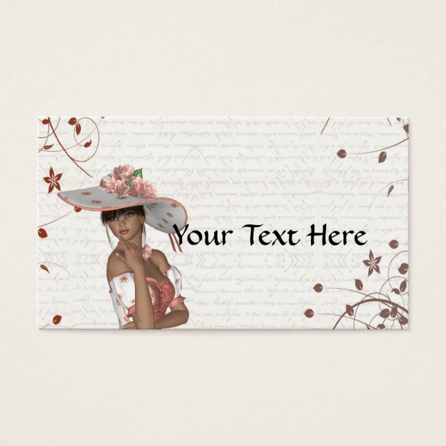 Mädchen im Sommerhut (Vorderseite)