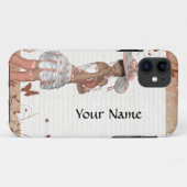 Mädchen im Sommerhut Case-Mate iPhone Hülle (Rückseite (Horizontal))