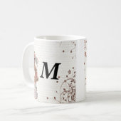 Mädchen im Sommerhut Kaffeetasse (Vorderseite Links)