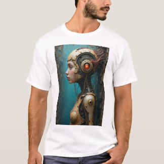 Mädchen im T - Shirt