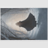 Mädchen im Wald 5 Dekoupage Seidenpapier (Vorderseite)