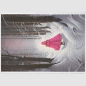 Mädchen im Wald 6 Dekoupage Seidenpapier (Vorderseite)