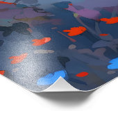 Mädchen im Wald als Impressionismus Fotodruck (Ecke)