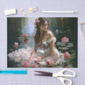 Mädchen im Wasser Seidenpapier (Handwerk)