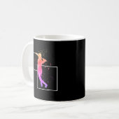 Mädchen in Bat Kaffeetasse (Vorderseite Links)